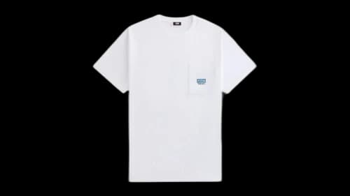 Kith Treats Swirling Live Tour Vintage Pocket Tee White
