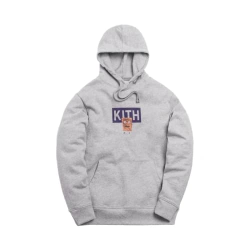 Kith Treats x Cinnamon Toast Crunch Hoodie Light Heather Grey