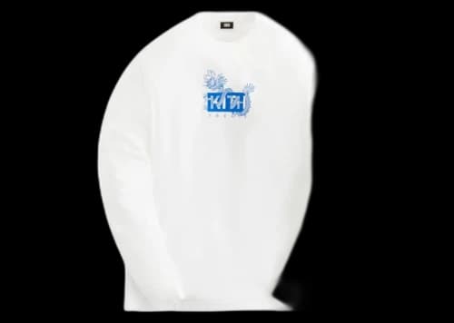 Kith Treats Year of the Dragon Long Sleeve Tee White