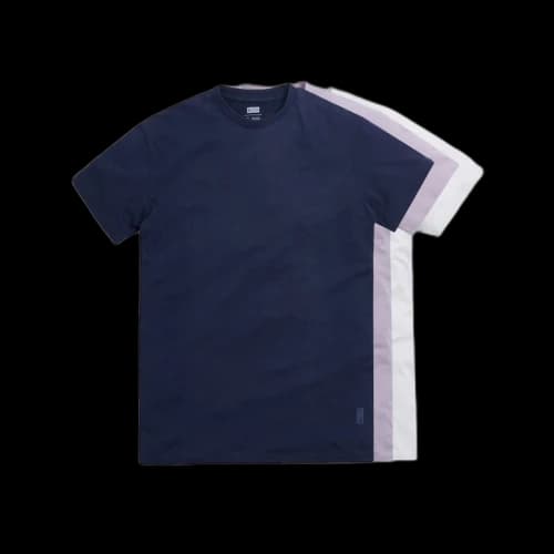 Kith Undershirt 3-Pack Oyster Grey/Mineral Grey/Obsidian Navy