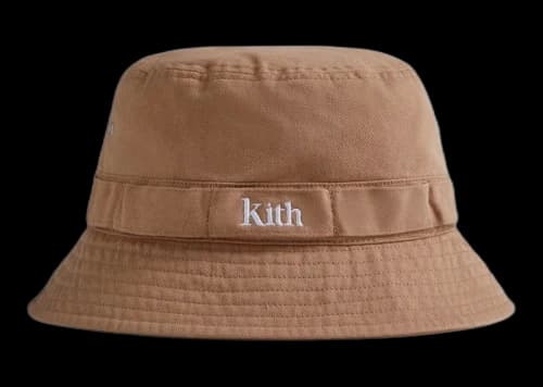 Kith Washed Classic Serif Bucket Hat Tuscan