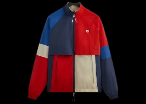 Kith Wilson Court Panelled Track Jacket Clay Court