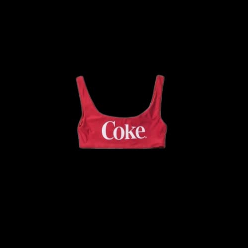 Kith Women x Coca-Cola Bikini Top Red