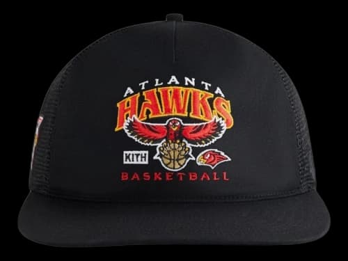 Kith x 47 Brand NBA All-Star Atlanta Hawks Trucker Hat Black