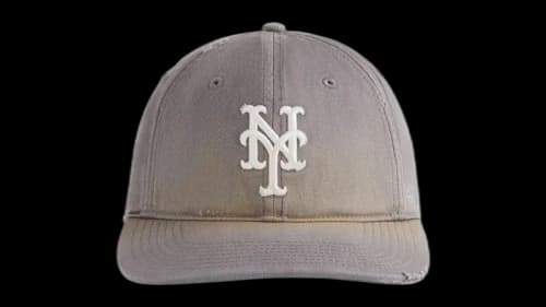 Kith x 47 Brand x MLB New York Mets Washed Franchise LS Cap Concrete
