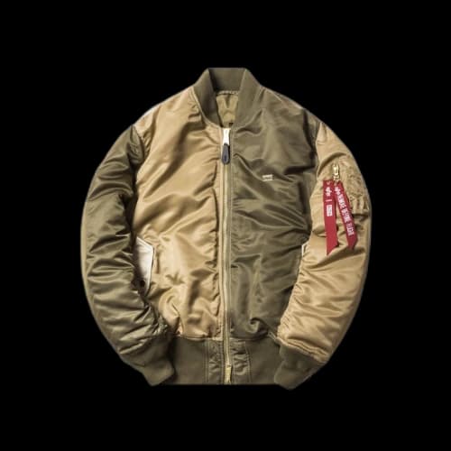 Kith x Alpha Industries MA-1 Bomber Olive/Coyote/Tan