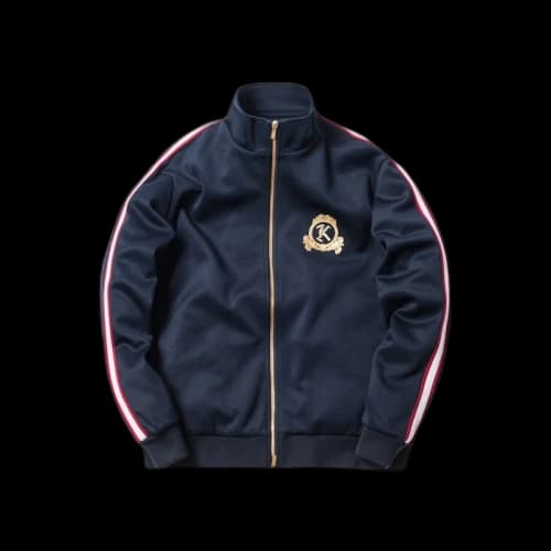 Kith x Bergdorf Goodman Track Jacket Eclipse Navy