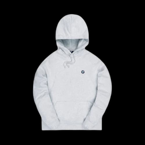 Kith x BMW Williams III Hoodie Light Heather Grey