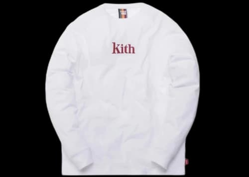 Kith x Coca-Cola Enjoy Bottle L/S Tee White