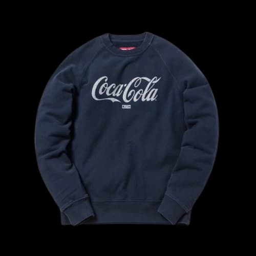 Kith x Coca-Cola Rugby Crewneck Navy