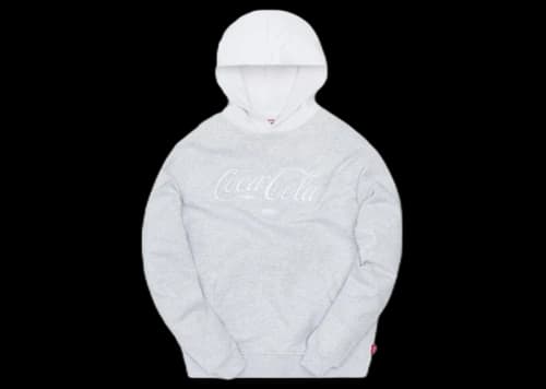 Kith x Coca-Cola Surfboard Williams II Hoodie Light Heather Grey