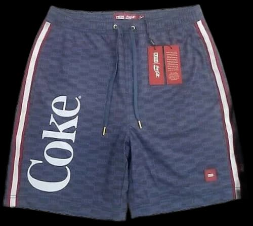 Kith x Coca Cola Tilden Swim Shorts Navy