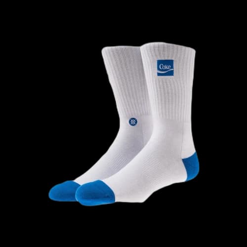 Kith x Coca-Cola x Stance Crew Sock White/Blue