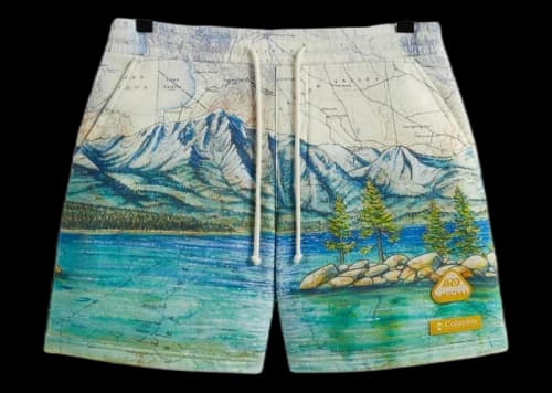 Kith x Columbia Lake Tahoe Fleece Short Chalk