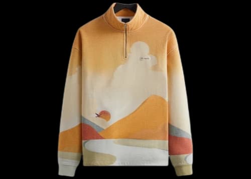 Kith x Columbia PFG Quarter Zip Aura