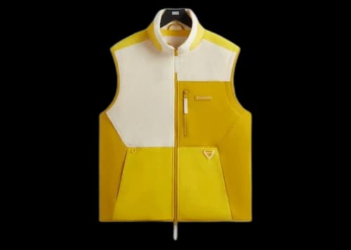 Kith x Columbia Sherpa Vest Bright Yellow