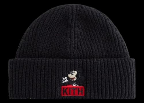 Kith x Disney Baby Mickey & Friends Mickey Mia Beanie Black