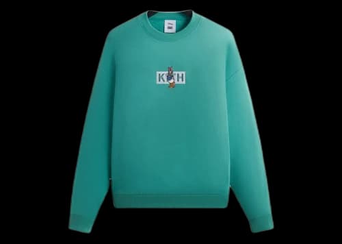Kith x Disney Mickey & Friends Daisy Duck Classic Logo Crewneck Mykonos