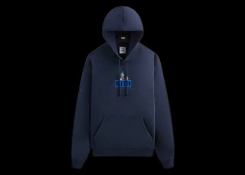 Kith x Disney Mickey & Friends Donald Duck Classic Logo Hoodie Nocturnal