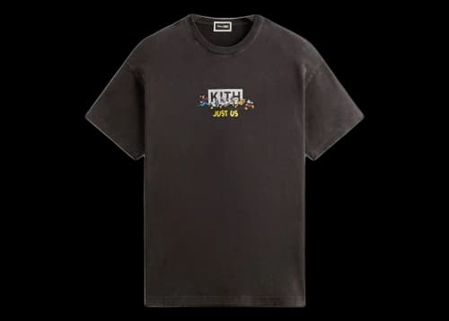 Kith x Disney Mickey & Friends Family Portrait Vintage Tee Black