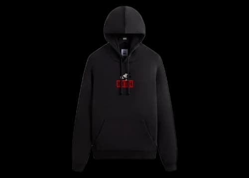 Kith x Disney Mickey & Friends Mickey Classic Logo Hoodie Black
