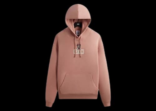 Kith x Disney Mickey & Friends Minnie Classic Logo Hoodie French Clay