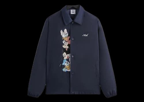 Kith x Disney Mickey & Friends Nylon Coaches Jacket Nocturnal