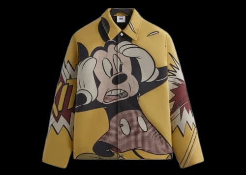 Kith x Disney Mickey & Friends Tapestry Coaches Jacket Beam