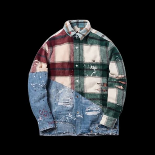 Kith x Greg Lauren 50/50 Ginza Studio Shirt Multi/Denim