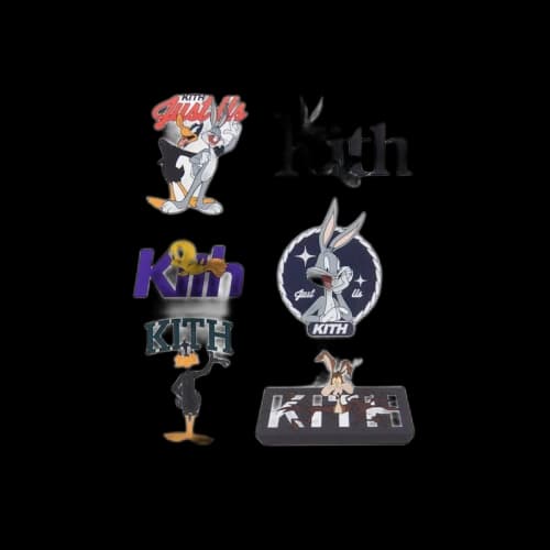 Kith x Looney Tunes 6 Sticker Pack Multi