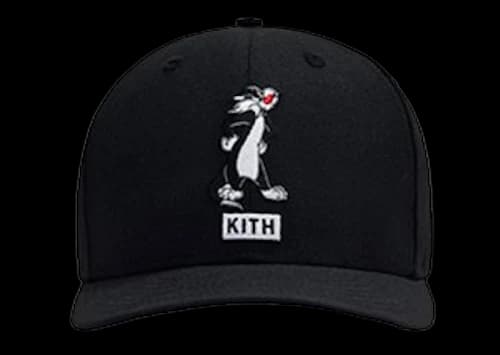Kith x Looney Tunes x New Era Pepe 59Fifty Cap Black