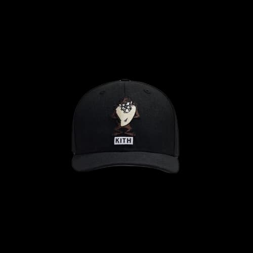 Kith x Looney Tunes x New Era Taz 59Fifty Cap Black