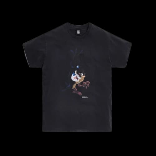 Kith x Looney Tunes Shadow Taz Vintage Tee Black