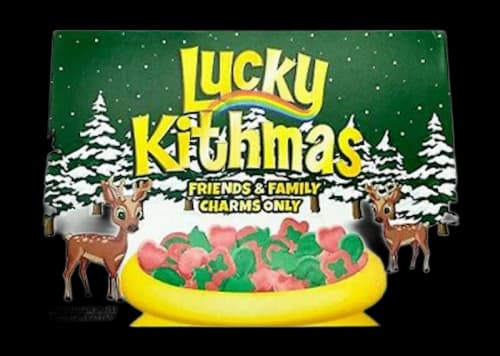 Kith x Lucky Charms Luck Kithmas F&F Cereal (Not Fit For Human Consumption)