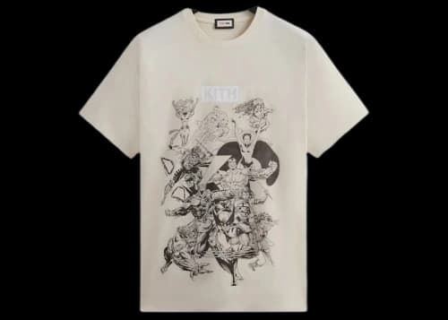 Kith x Marvel X-Men Comic Inked Vintage Tee Sandrift PH