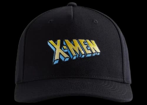 Kith x Marvel X-Men Pinch Crown Snapback Hat Black PH