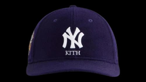 Kith x New Era New York Yankees Melton Wool 59FIFTY Low Profile Cap Nocturnal