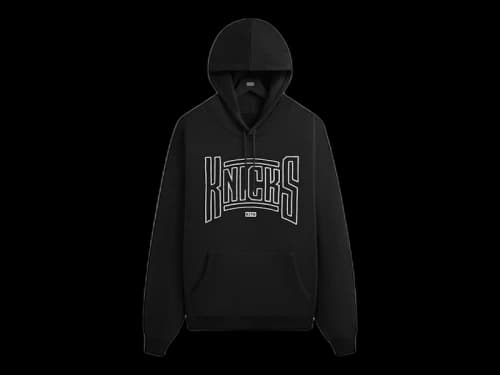 Kith x New York Knicks Arched Vintage Nelson Hoodie Black