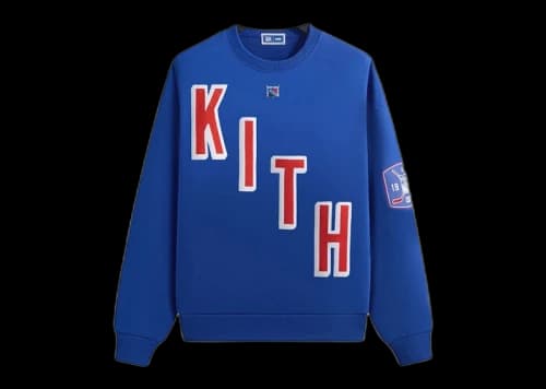Kith x New York Rangers Skewed Nelson Crewneck Cyclone