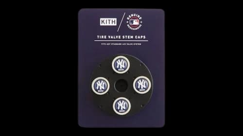 Kith x New York Yankees Tire Valve Caps Nocturnal