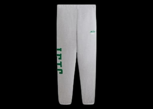 Kith x NFL 47 Jets Nelson Sweatpant Light Heather Grey