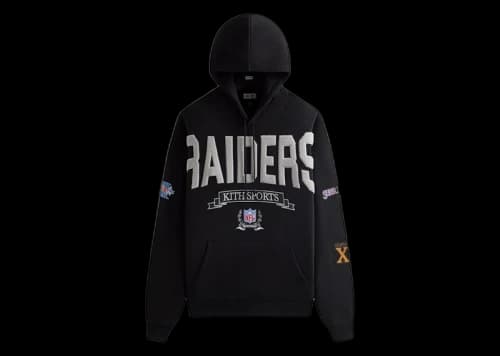 Kith x NFL 47 Raiders Nelson Hoodie Black