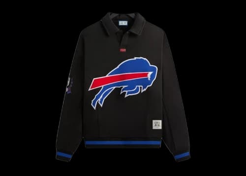 Kith x NFL Buffalo Bills Vintage Rugby Black