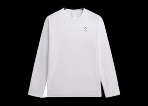 Kith x On Core Long Sleeve Tee Brilliant White