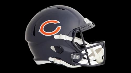 Kith x Riddell for the NFL Speed Replica Chicago Bears Helmet Multicolor