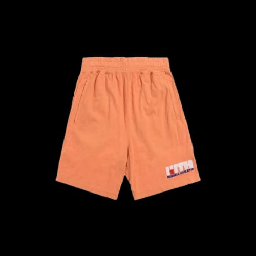 Kith x Russell Athletic Varsity Logo Shorts Muskmelon