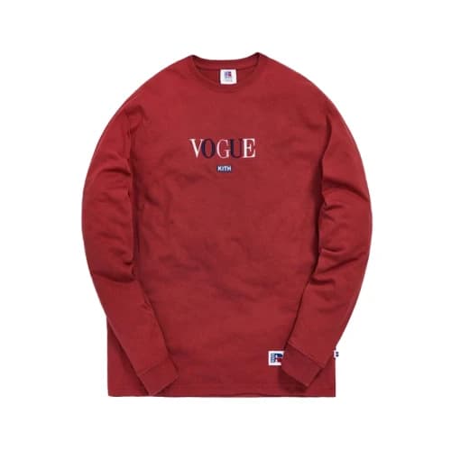 Kith x Russell Athletic x Vogue Los Angeles L/S Tee Cowhide