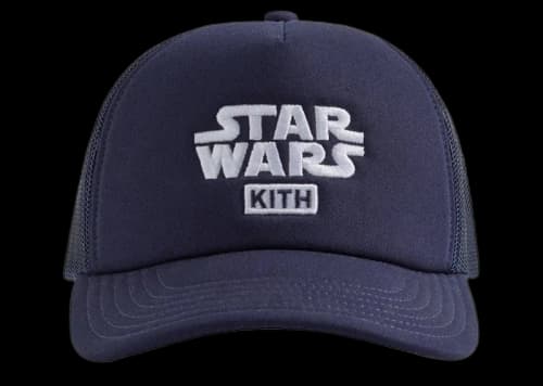 Kith x STAR WARS Cotton Twill Foam Trucker Hat Nocturnal PH