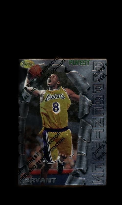 Kobe Bryant 1996 Topps Finest Rookie w/ Coating #74 (PSA or BGS Graded)