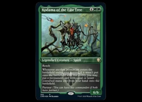 Kodama of the East Tree (Foil Etched) Magic: The Gathering TCG Commander Legends Rare #582 (Ungraded)